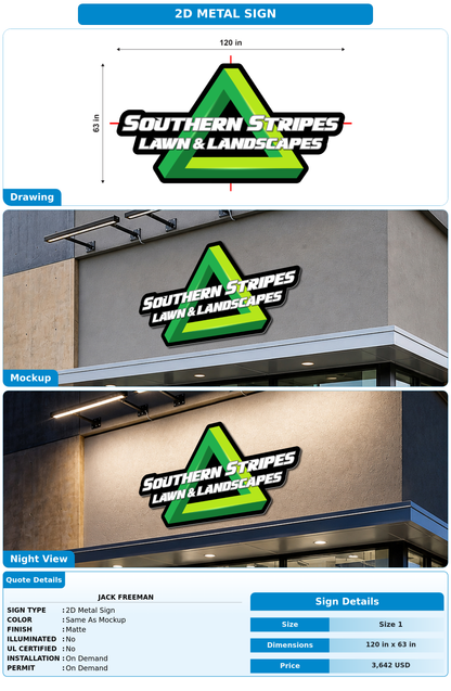 CUSTOM MOCKUP SIGN FOR Jack Freeman