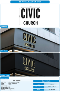 CUSTOM MOCKUP SIGN FOR Joey Johnson