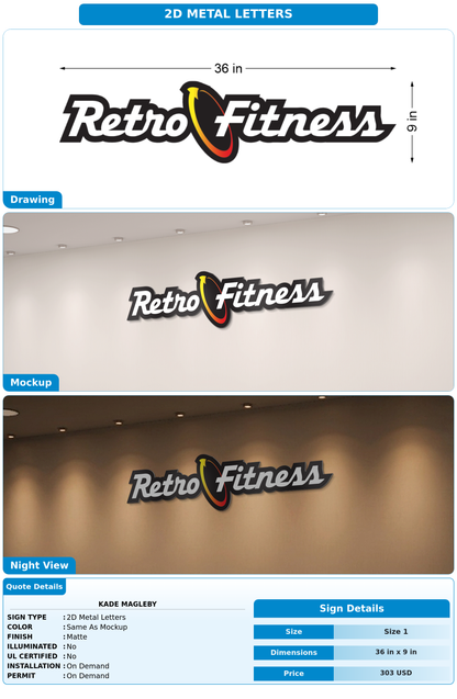 CUSTOM MOCKUP SIGN FOR Kade Magleby