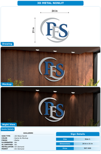 CUSTOM MOCKUP SIGN FOR Guillermo