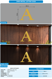 CUSTOM MOCKUP SIGN FOR Grace Sottosanti