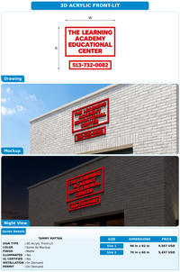 CUSTOM MOCKUP SIGN FOR TAMMY MATTAN