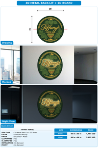 CUSTOM MOCKUP SIGN FOR Tiffany Hertel