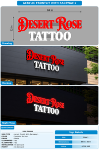 CUSTOM MOCKUP SIGN FOR Rich Ochoa
