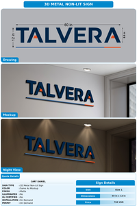CUSTOM MOCKUP SIGN FOR Cary Daniel
