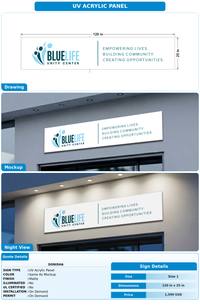 CUSTOM MOCKUP SIGN FOR Donisha