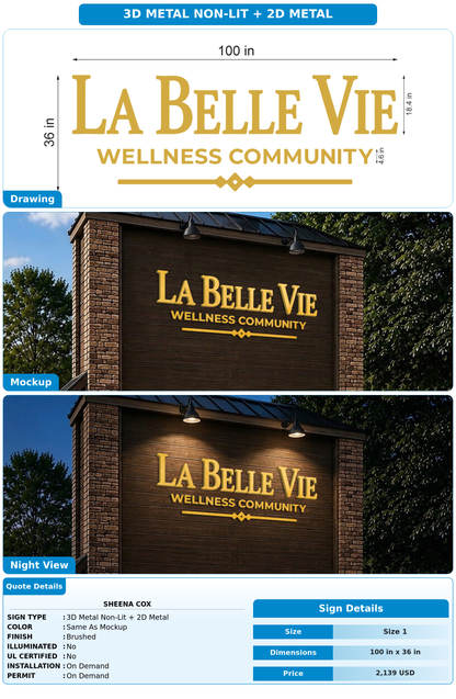 CUSTOM MOCKUP SIGN FOR sheena cox