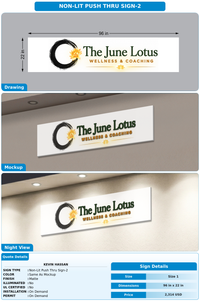 CUSTOM MOCKUP SIGN FOR kevin hassan