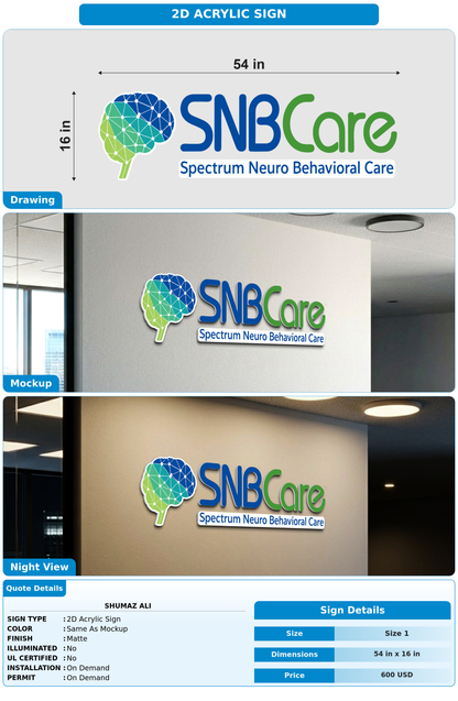 CUSTOM MOCKUP SIGN FOR Shumaz Ali