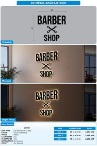 CUSTOM MOCKUP SIGN FOR Lovish