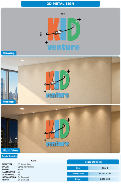 CUSTOM MOCKUP SIGN FOR Kara