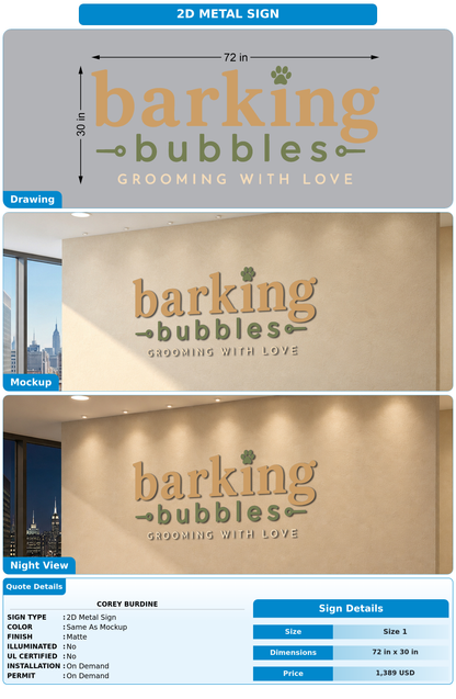 CUSTOM MOCKUP SIGN FOR corey burdine