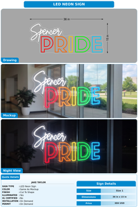 CUSTOM MOCKUP SIGN FOR Jake Taylor