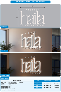 CUSTOM MOCKUP SIGN FOR kevin hassan