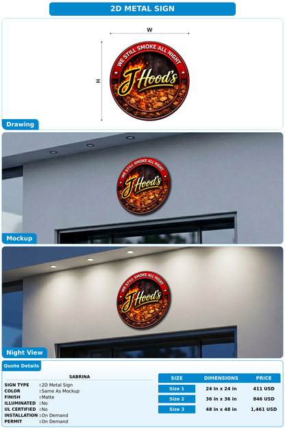CUSTOM MOCKUP SIGN FOR Sabrina