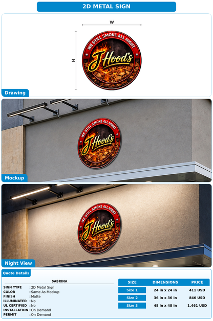 CUSTOM MOCKUP SIGN FOR Sabrina