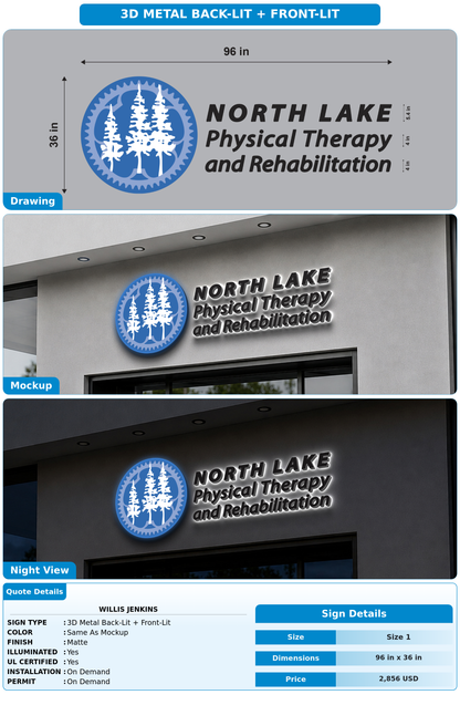 CUSTOM MOCKUP SIGN FOR Willis Jenkins