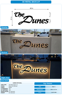 CUSTOM MOCKUP SIGN FOR Carrie Mitchell