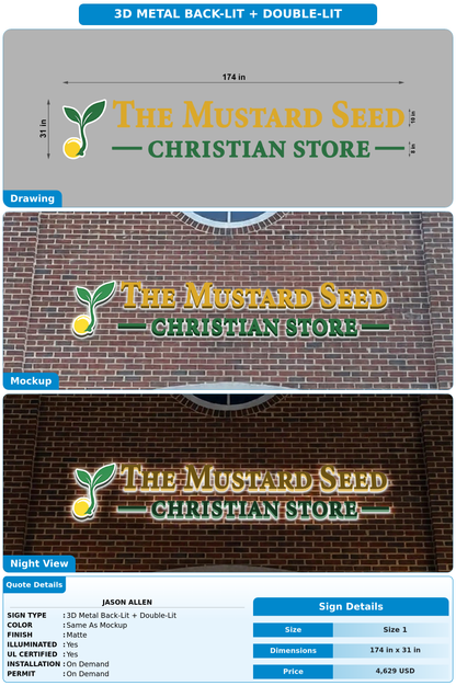 CUSTOM MOCKUP SIGN FOR Jason Allen