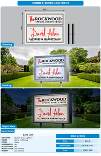 CUSTOM MOCKUP SIGN FOR David Alan