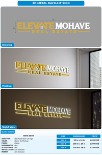 CUSTOM MOCKUP SIGN FOR Tanya Keith