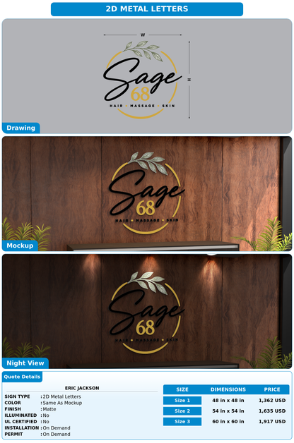 CUSTOM MOCKUP SIGN FOR Eric Jackson