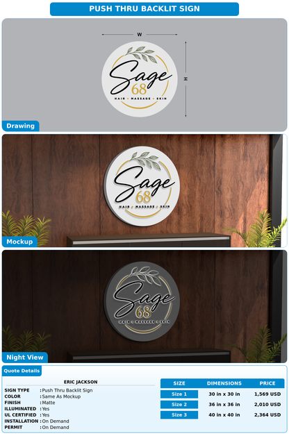 CUSTOM MOCKUP SIGN FOR Eric Jackson