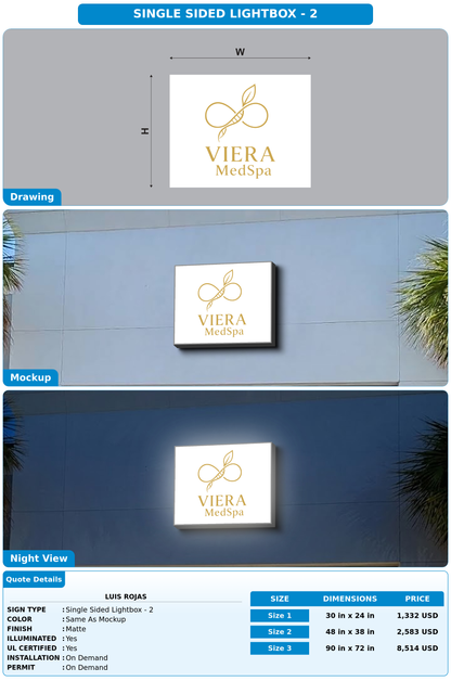 CUSTOM MOCKUP SIGN FOR Luis Rojas