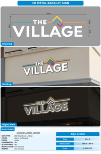 CUSTOM MOCKUP SIGN FOR Amanda Razzano-Latham
