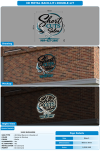 CUSTOM MOCKUP SIGN FOR Susie Burggren