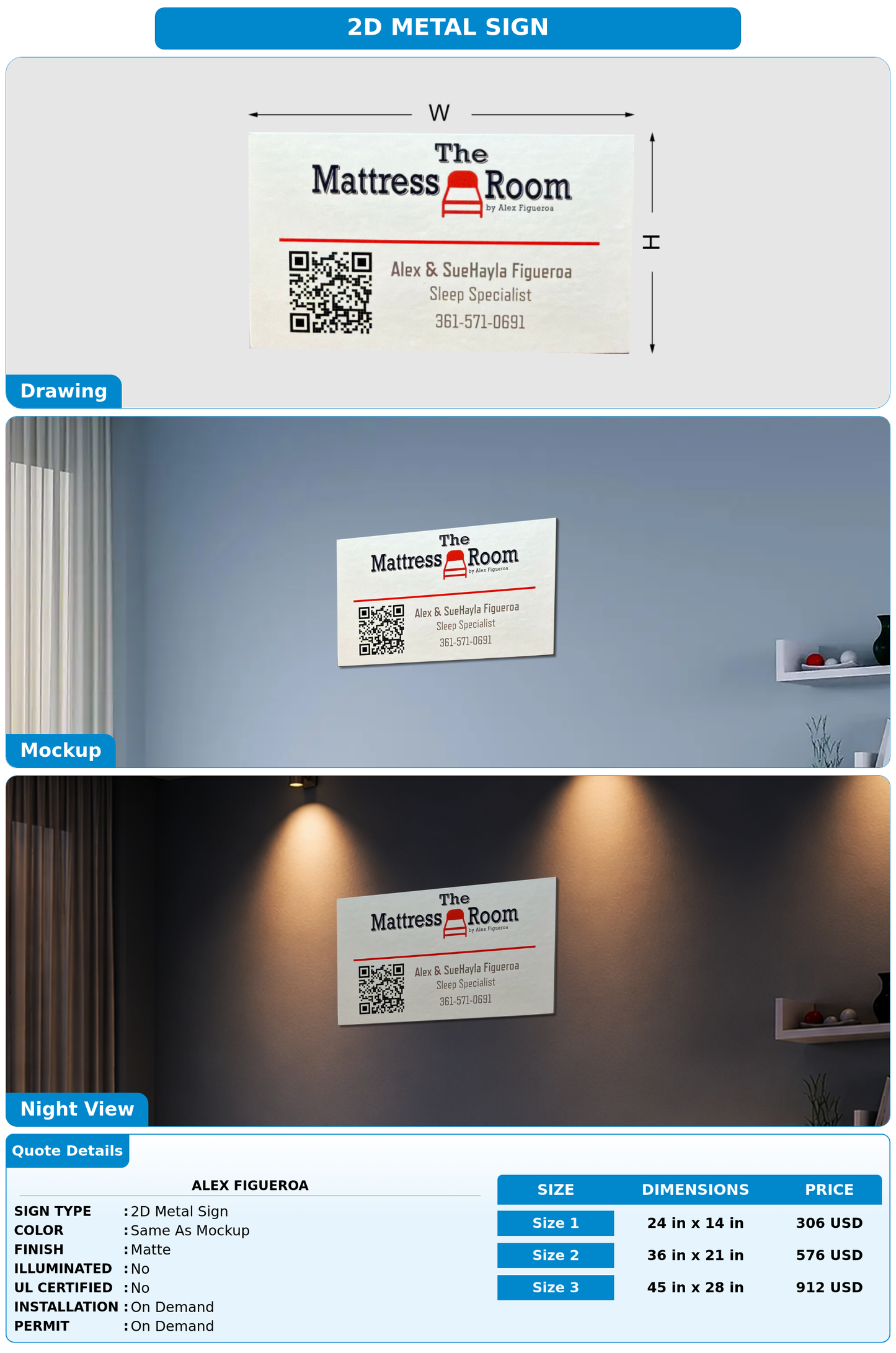 CUSTOM MOCKUP SIGN FOR Alex Figueroa
