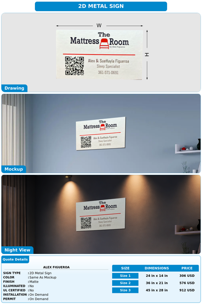 CUSTOM MOCKUP SIGN FOR Alex Figueroa