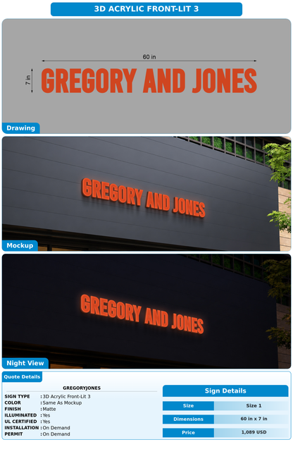 CUSTOM MOCKUP SIGN FOR gregoryjones