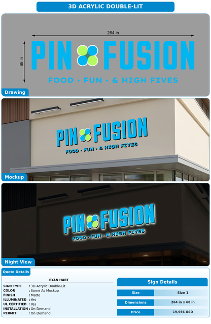 CUSTOM MOCKUP SIGN FOR Ryan Hart