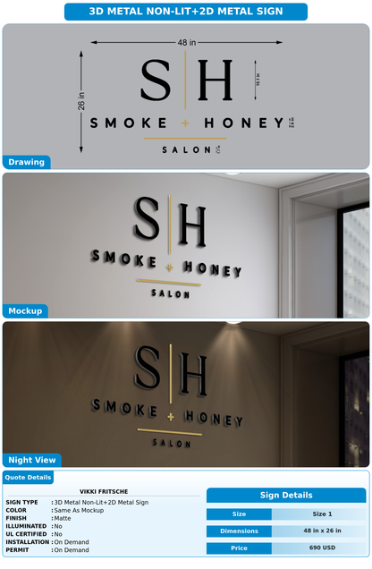 CUSTOM MOCKUP SIGN FOR Vikki Fritsche