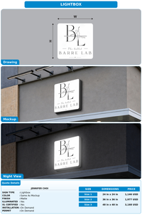 CUSTOM MOCKUP SIGN FOR Jennifer Choi