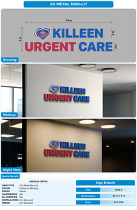 CUSTOM MOCKUP SIGN FOR Lincoln Coffie