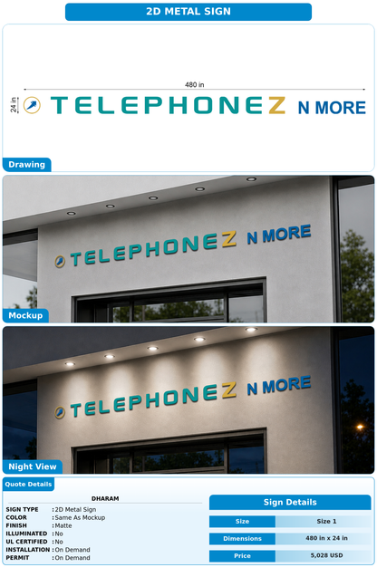 CUSTOM MOCKUP SIGN FOR Dharam