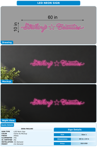 CUSTOM MOCKUP SIGN FOR Dena Paolino