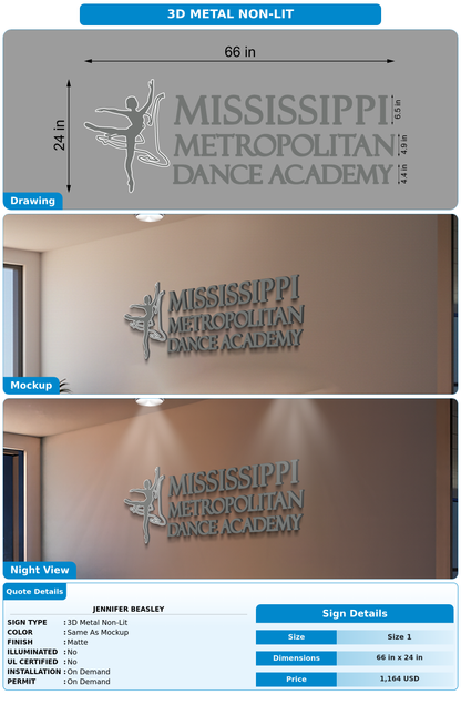 CUSTOM MOCKUP SIGN FOR Jennifer Beasley