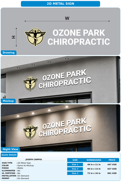 CUSTOM MOCKUP SIGN FOR Joseph Campisi