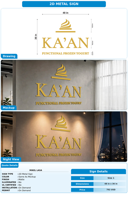 CUSTOM MOCKUP SIGN FOR Mikel Lasa