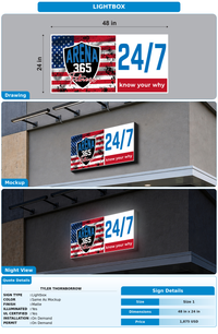 CUSTOM MOCKUP SIGN FOR Tyler Thornborrow