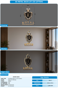 CUSTOM MOCKUP SIGN FOR Xavier Davis