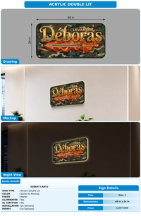 CUSTOM MOCKUP SIGN FOR Edbert Cantu