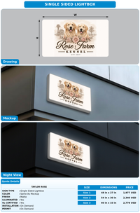 CUSTOM MOCKUP SIGN FOR Taylor Rose