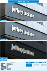 CUSTOM MOCKUP SIGN FOR jeffrey