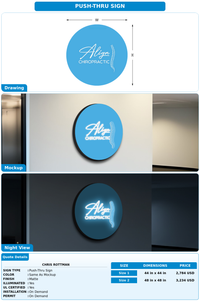 CUSTOM MOCKUP SIGN FOR Chris Rottman