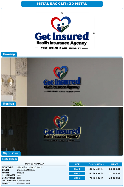 CUSTOM MOCKUP SIGN FOR Moises Mendoza