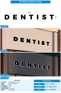 CUSTOM MOCKUP SIGN FOR Ana Nunez